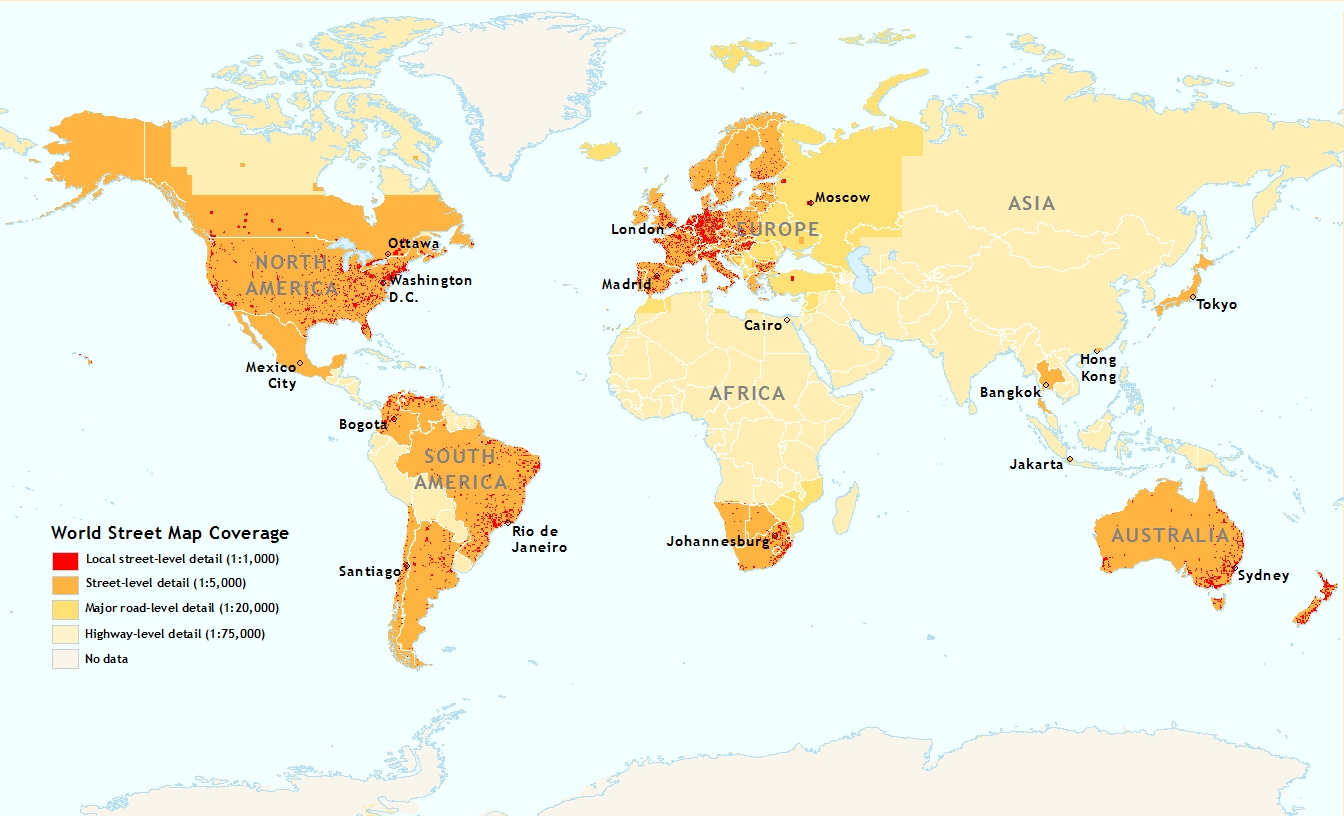 World Map 2D