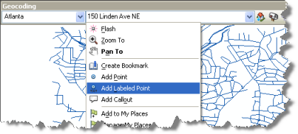 Add Labeled Point to map