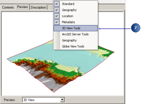 Enable the 3D View Tools toolbar