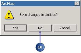 You do not need to save the changes you made in ArcMap