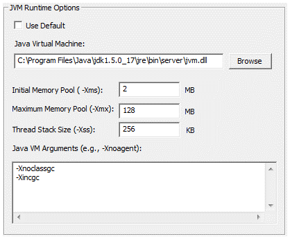 ArcGIS Java Configuration Tool