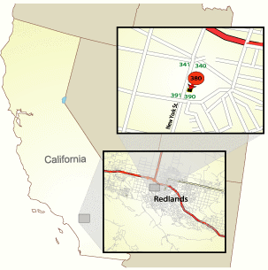 Direcciones en un mapa