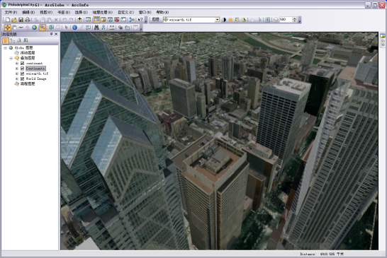 地图图层 - 如 3D 建筑物、影像和表面高程