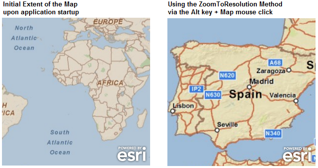 Result of a zoom and center operation.