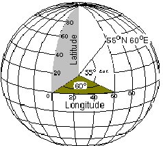 World Map with Latitudes and Longitudes - GIS Geography