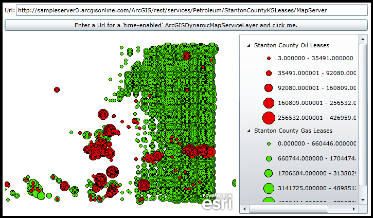 Demonstrating changes that have occured in ArcGIS Server regarding time-enabled ArcGISDynamicMapServiceLayers.